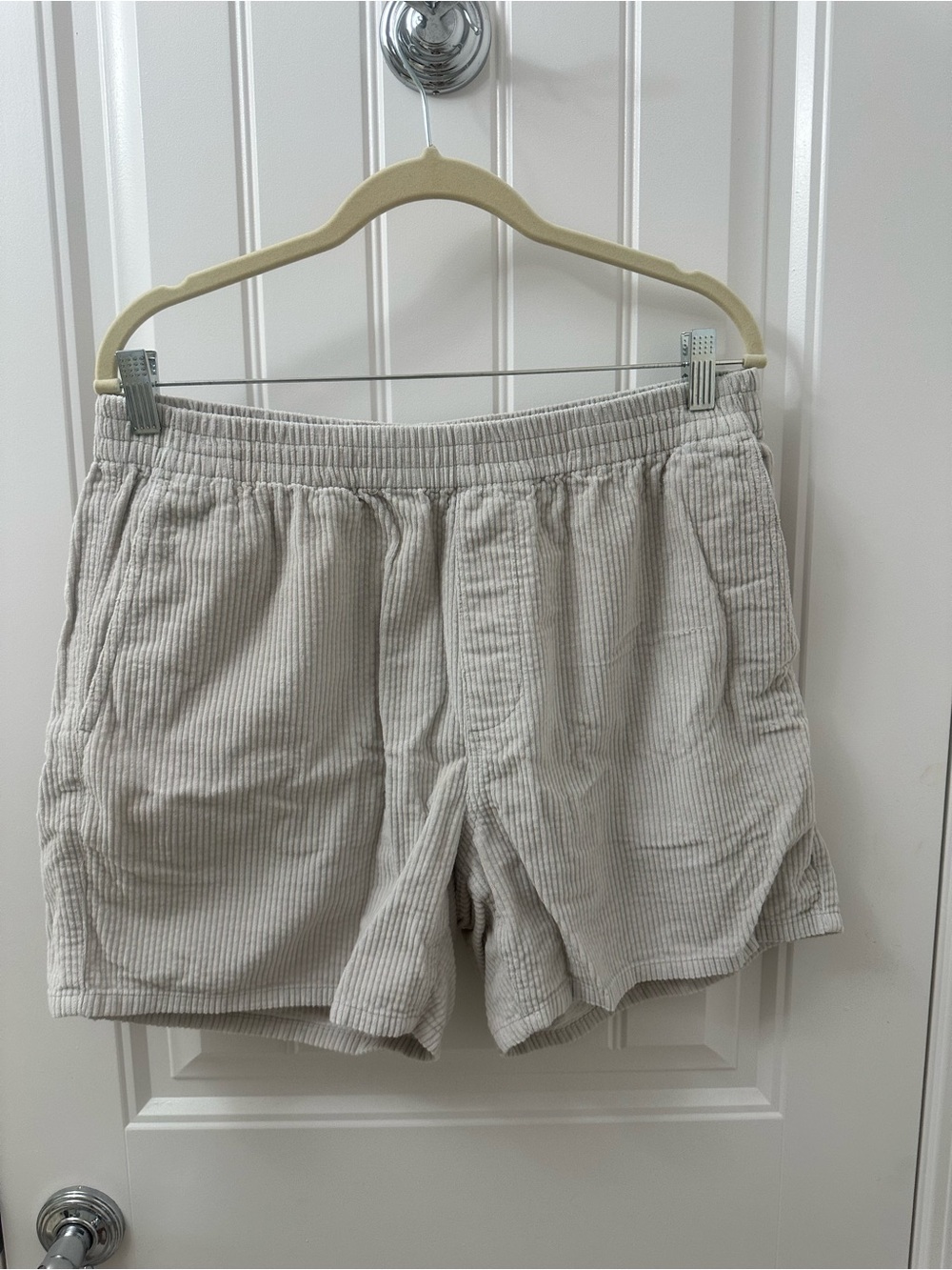 Madewell Light Taupe Corduroy Men’s Shorts